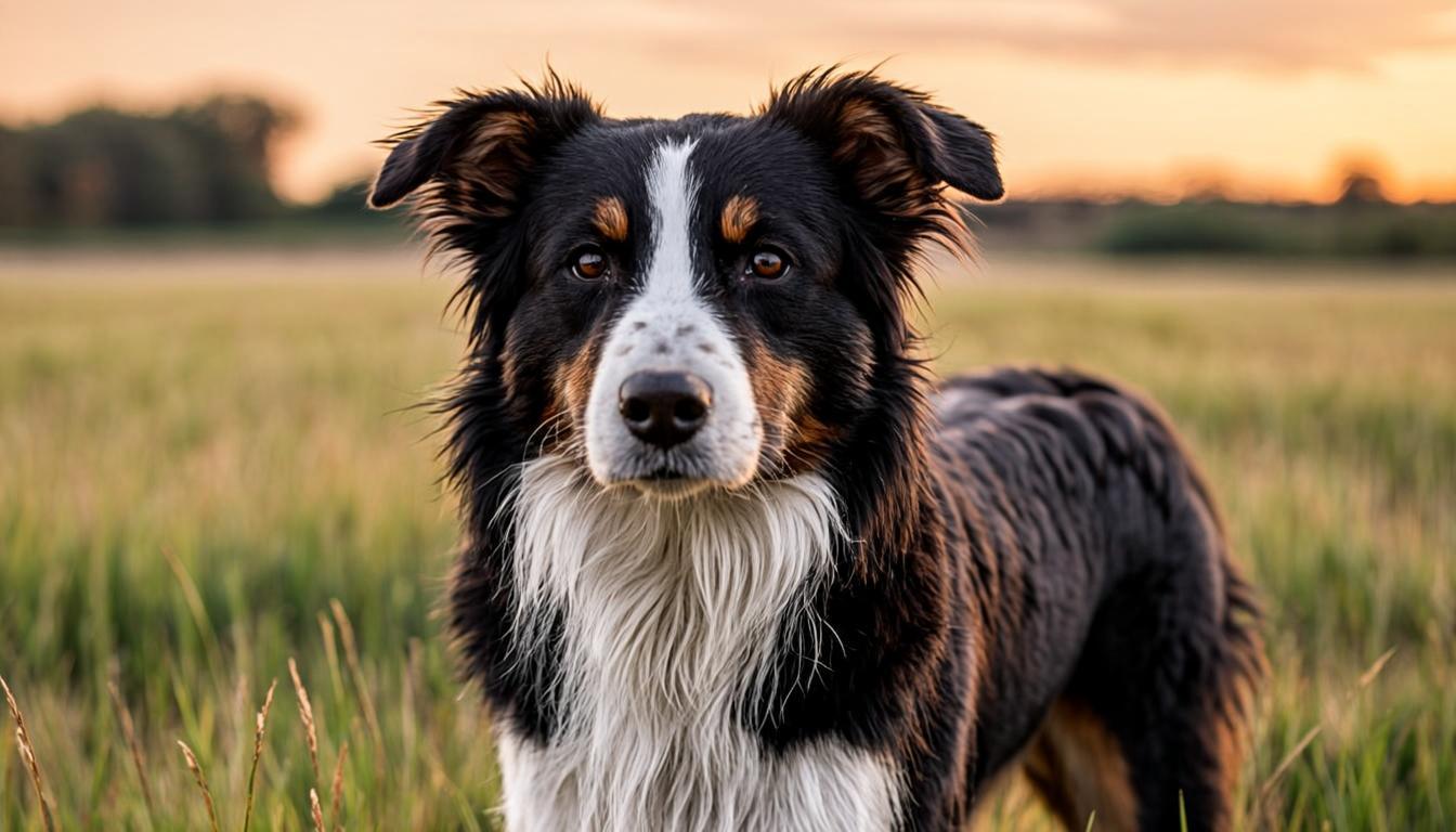 Border Collie pastoreando